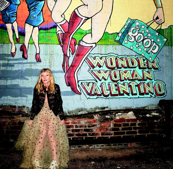 Gwyneth announces the goop mrkt and Valentino collab on Instagram (Photo: Gwyneth Paltrow).