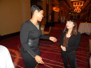 Assemblywoman Shavonda Sumter (D-35) at her Women on the Move event at Harrah's on opening night of the League of Municipalities Conference.