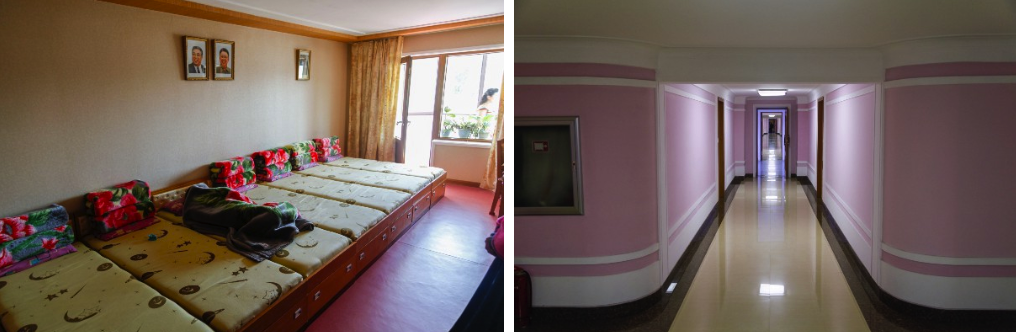 Textile factory dorm rooms