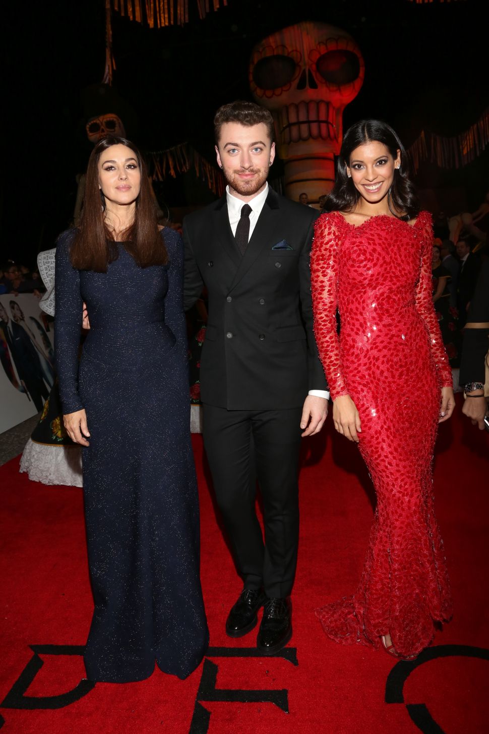 Monica Bellucci, Sam Smith, Stephanie Sigman (Photo: Belvedere).