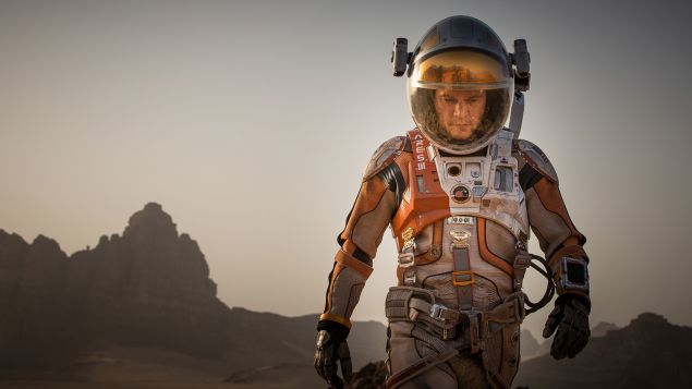 The Martian is nominated for seven Oscars.