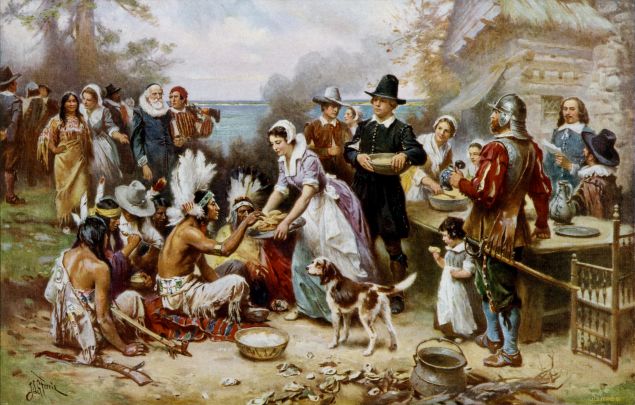 Inviting strangers to Thanksgiving is an American tradition.