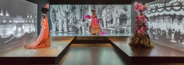 Jacqueline de Ribes's couture costumes worn to masked balls.