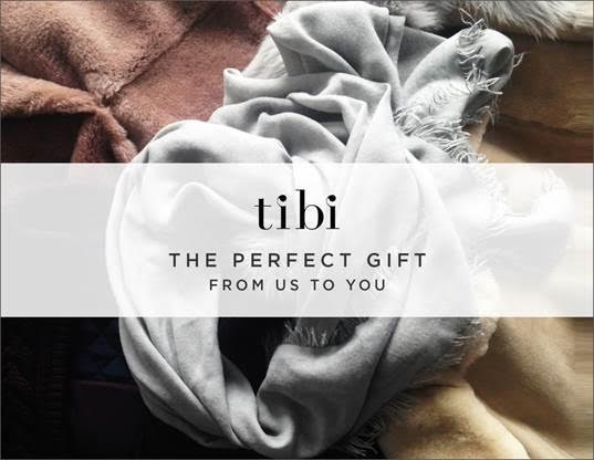 Gift your friends with presents, give yourself a scarf (Photo: Courtesy Tibi). 