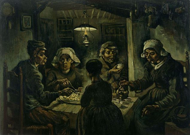Vincent Van Gogh The Potato Eaters 1885