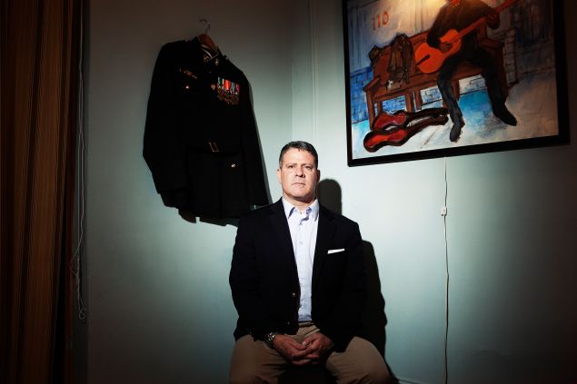 Dan McSweeney, veteran photo: celeste sloman / city & state
