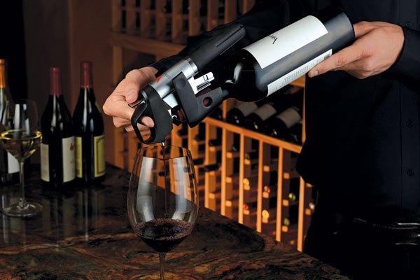 The Coravin uses pure argon gas to protect the remaining wine from oxidation (Photo: Decanter).