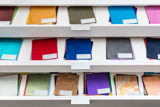 A small selection of color swatches (Photo: Courtesy Nike).