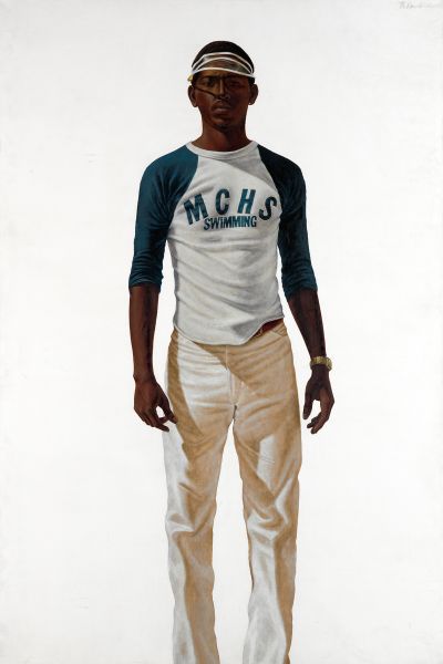 Barkley L. Hendricks, Tuff Tony, 1978. $365,000 (Photo: Swann Auction Galleries)