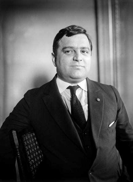 Fiorello LaGuardia, oft cited as Mr. de Blasio's favorite mayor. (Photo by APIC/Getty Images)