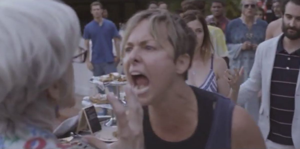 Tammy (Melora Hardin) discovers her soul of a warrior on Transparent. (Amazon)