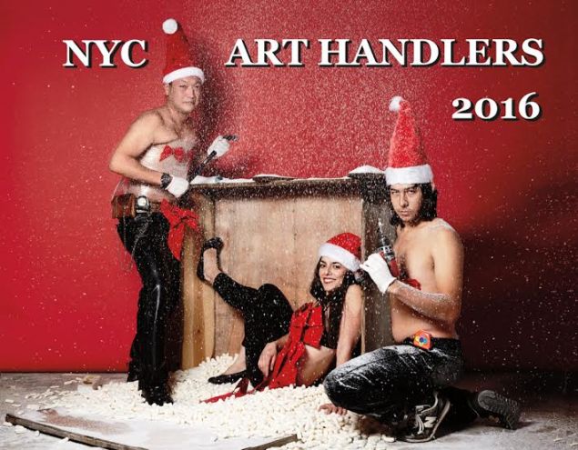 NYC Art Handlers Calendar 2016. (Photo: Courtesy NYC Art Handlers)