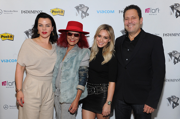 Patricia Field posing with the cast of Younger (Photo by Craig Barritt/Getty Images for Fast Company)