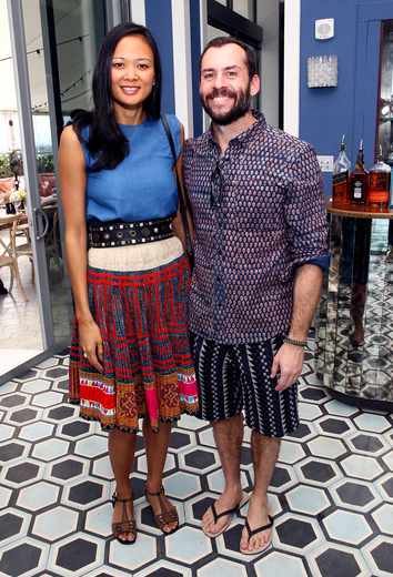 Description - MIAMI BEACH, FL - DECEMBER 03: Criselda Breene attends Spotify Brunch hosted by Cecilia Dean & James Kaliardos of Visionaire @ Soho Beach House during Art Basel Miami 2015 at Soho Beach House on December 3, 2015 in Miami Beach, Florida. (Photo by Astrid Stawiarz/Getty Images for Soho House & Co)