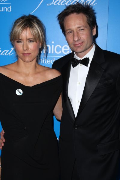 The X-Files: Tea Leoni and David Duchovny have finally sold their Upper East Side co-op. (Jimi Celeste/Patrick McMullan)