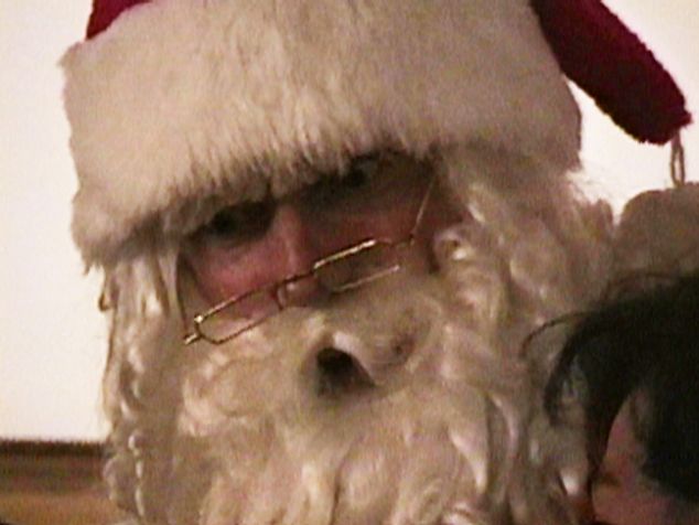 Arnold Schwarzenegger as Santa (from “365 Day Project," Jonas Mekas, 2007). (Image: Courtesy of the artist)