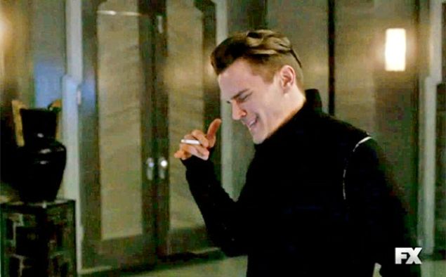 Matt Bomer gets down to Drake on 'American Horror Story: Hotel.' (FX)