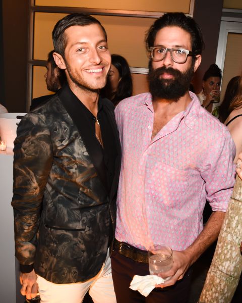 Evangelo Bousis, Greg Chait (Photo: Billy Farrell Agency).
