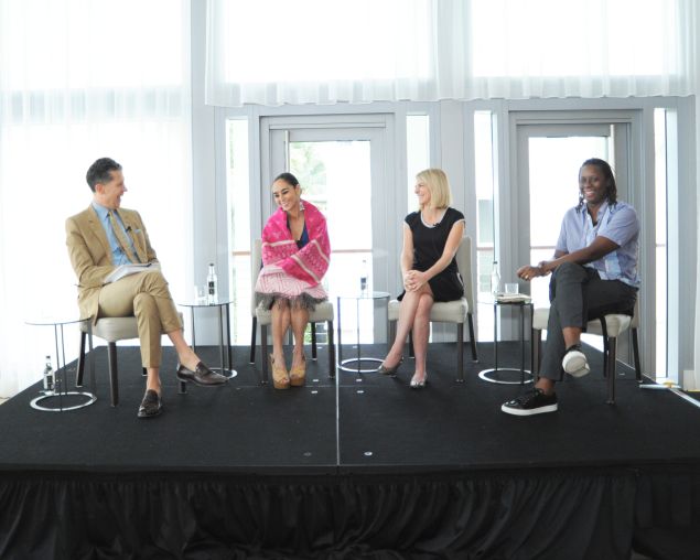 Mickalene Thomas, Heidi Zuckerman, Shirin Neshat, Stefano Tonchi