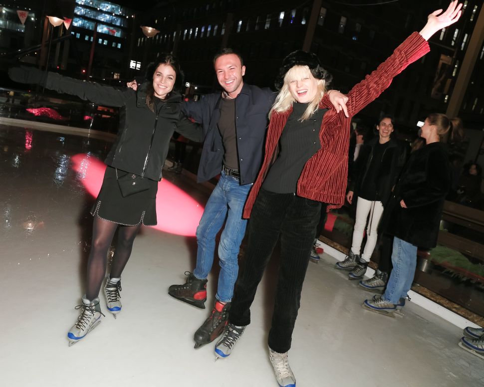 Julia Restoin Roitfeld, Tom Van Dorpe, Hanne Gaby Odiele (Photo: Matteo Prandoni for BFA).