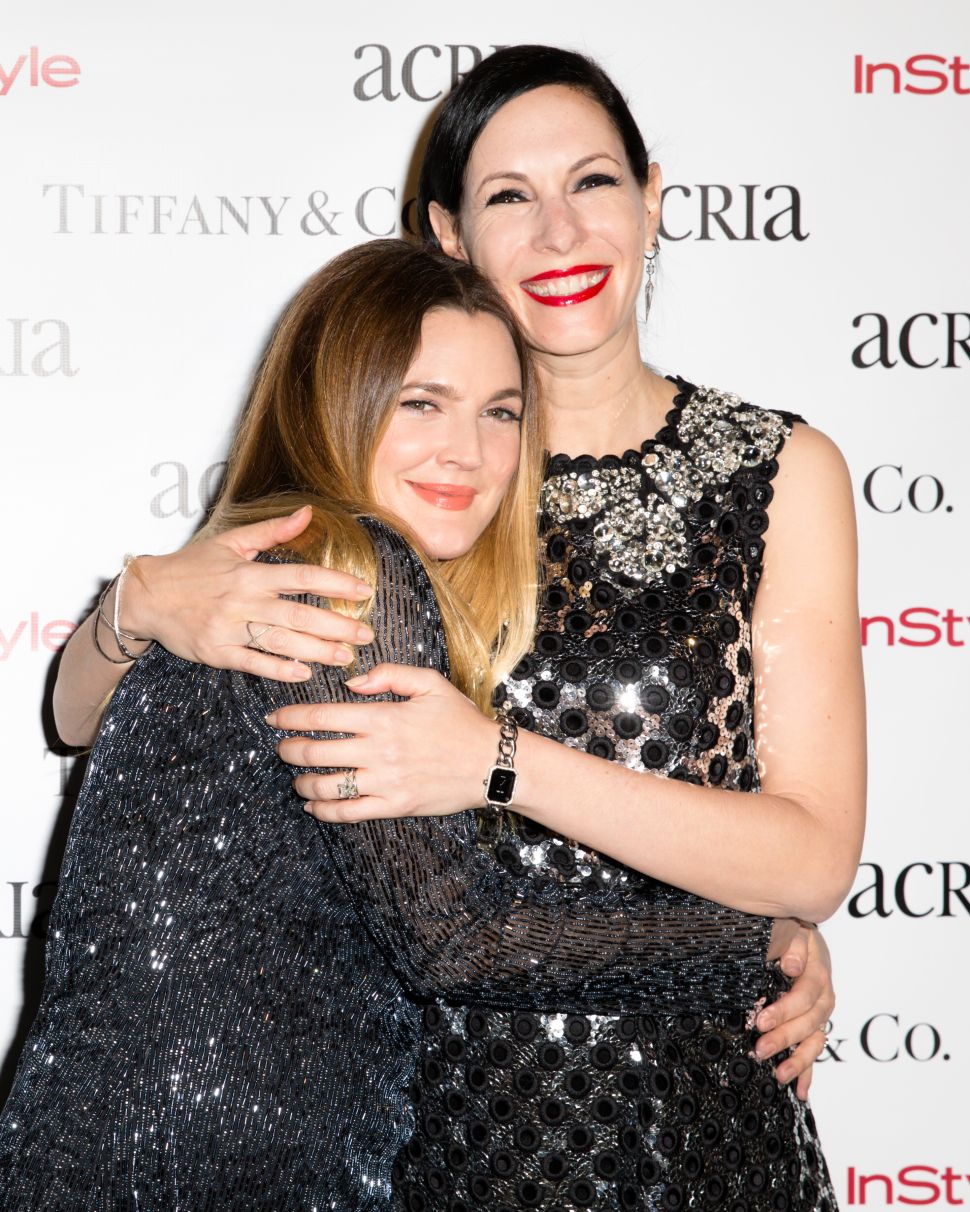 Drew Barrymore, Jill Kargman (Photo: Ben Lozovsky for BFA).