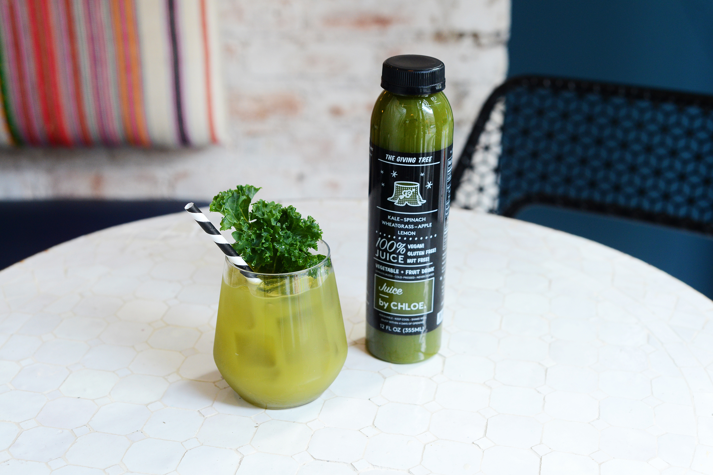 by CHLOE. Kale-Matcha Mojito Cocktail