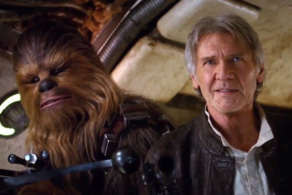 Han Solo and Chewbacca, or George Washington and Alexander Hamilton? (Photo: Twitter)