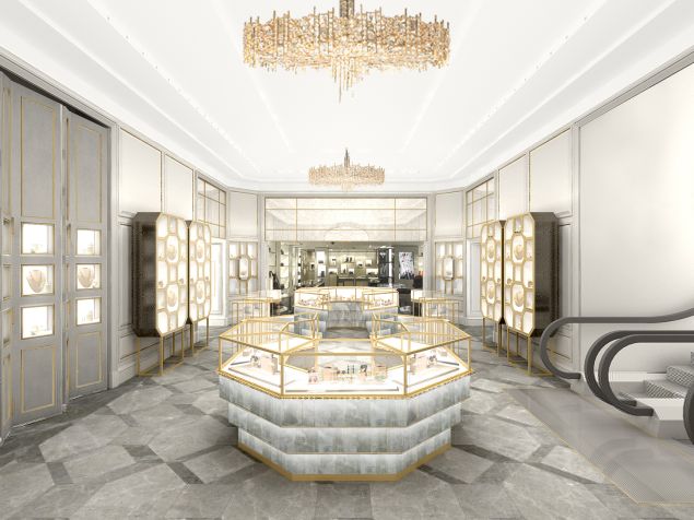 Another view of the jewelry section (Photo: Courtesy Bergdorf Goodman).