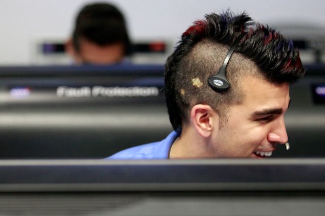 PASADENA, CA - AUGUST 5: Activity lead Bobak Ferdowsi, works inside the Spaceflight Operations Facility for NASA's Mars Science Laboratory Curiosity rover at Jet Propulsion Laboratory on August 5, 2012 in Pasadena, California. The MSL Rover named Curiosity is equipped with a nuclear-powered lab capable of vaporizing rocks and ingesting soil, measuring habitability, and whether Mars ever had an environment able to support small life forms called microbe. (Photo by Brian van der Brug-Pool/Getty Images)