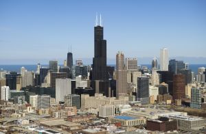 Chicago is a toddlin' town- and a PR mecca.(Photo by Saul Loeb/Getty Images)