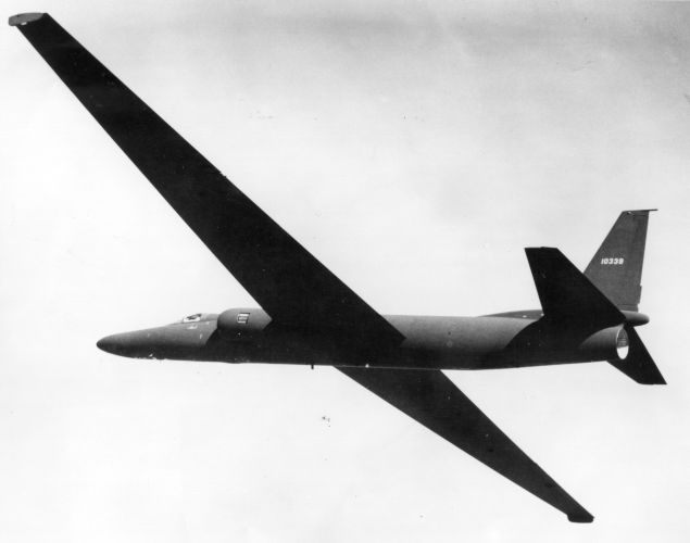 1st May 1978: The U2 high flying spy plane developed by America. During the cold war Russia managed to shoot one down over their country. Here the plane is being used to assist US farmers by taking high level photographs of the topography of their land. (Photo by Central Press/Getty Images)