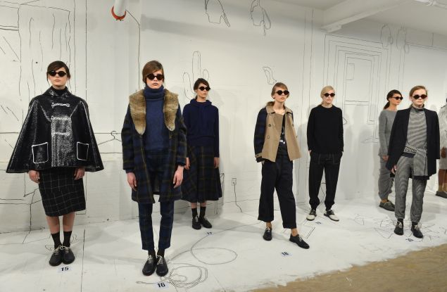 The February 2014 Band of Outsiders presentation (Photo: Slaven Vlasic/Getty Images)