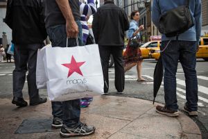 A Macy's customer was detained for three hours in the store last July (Photo by Andrew Burton/Getty Images).