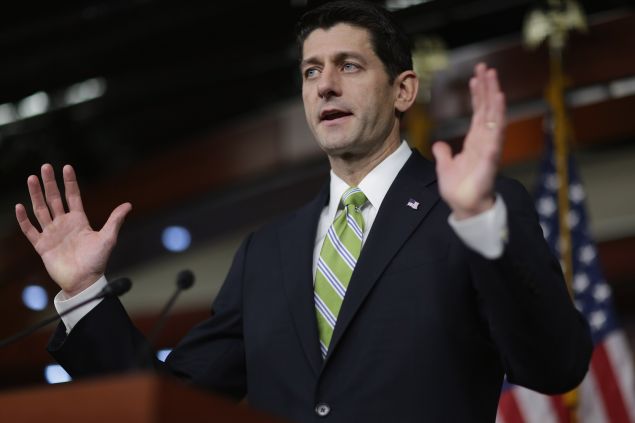 House Speaker Paul Ryan. (Photo: Chip Somodevilla for Getty Images)