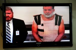 Colorado Springs shooting suspect appears before Judge Gilbert Martinez via video feed with public defender.(Photo by Daniel Owen-Pool/Getty Images)