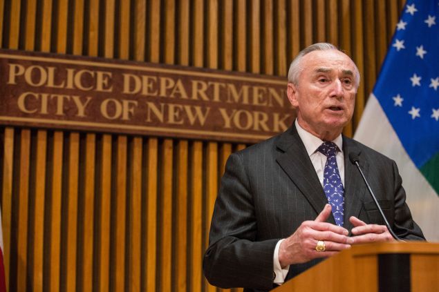 NYPD Commissioner Bill Bratton.