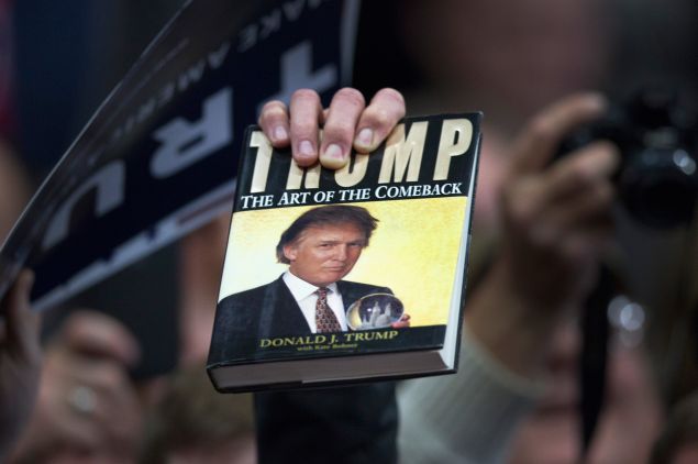 GRAND RAPIDS, MI - DECEMBER 21: Guests wait to greet Republican presidential candidate Donald Trump at a campaign rally on December 21, 2015 in Grand Rapids, Michigan. The full-house event was repeatedly interrupted by protestors. Trump continues to lead the most polls in the race for the Republican nomination for president. (Photo by Scott Olson/Getty Images)