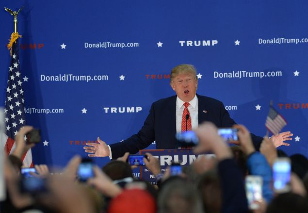 Donald Trump. (Photo: Darren McCollester for Getty Images)