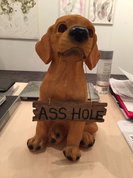 A sculpture by Ken Kagami. (Photo: Alanna Martinez)