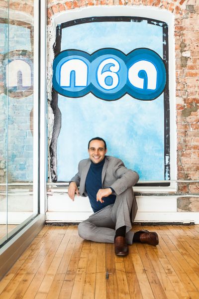 Good exposure: Matt Rizzetta’s N6A offers workplace transparency. (Photo: Emily Assiran for Observer)