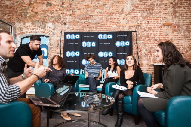 Office environment at N6A. (Photo: Emily Assiran for Observer)