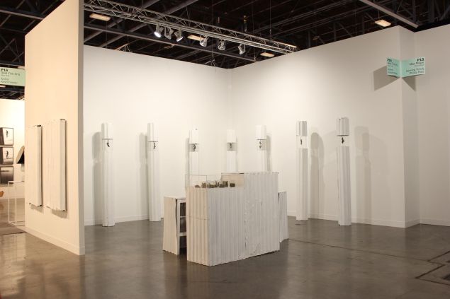 The Real Fine Arts Booth at Art Basel Miami Beach, Positions. (Photo: Courtesy of Real Fine Arts, Brooklyn)