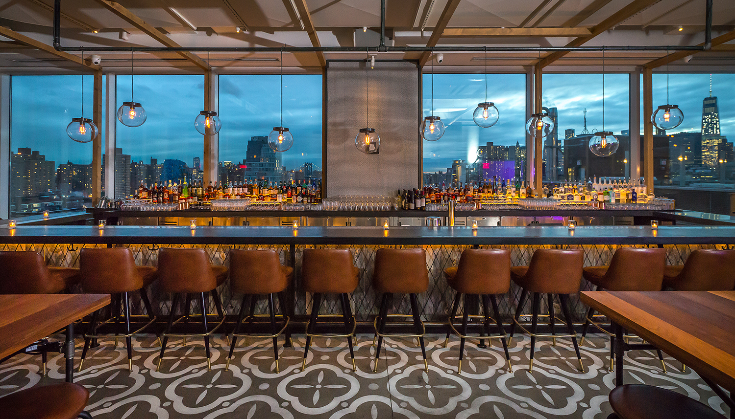 Mr. Purple Bar at the Indigo Hotel. (Photo: )