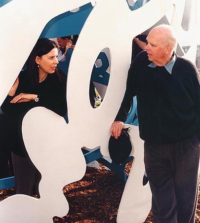 Claes Oldenburg and Coosje van Bruggen.