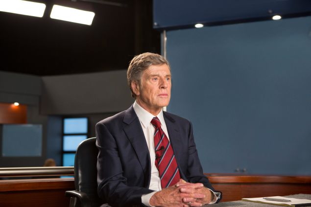Robert Redford as Dan Rather in Truth.
