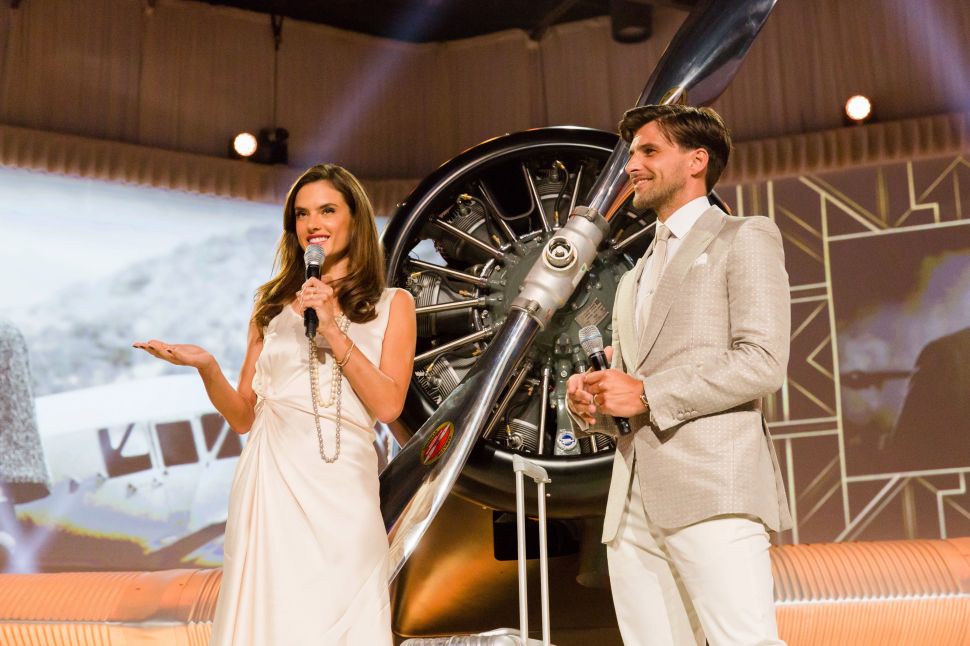 Alessandra Ambrosio, Johannes Huebl (Photo: Rimowa). 