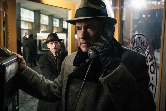 Tom Hanks in Bridge of Spies.
