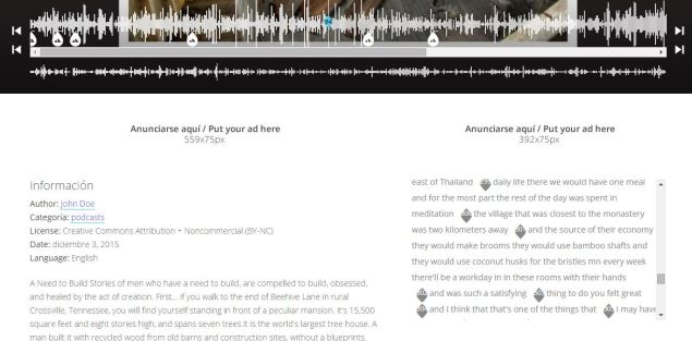 Here's what the page of that 'Unfictional' ep looks like on Smab. (Image: Screenshot Smab.Audio)