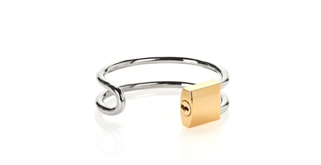 Lock Hinge Cuff Bracelet (Photo: Courtesy Alexander Wang).