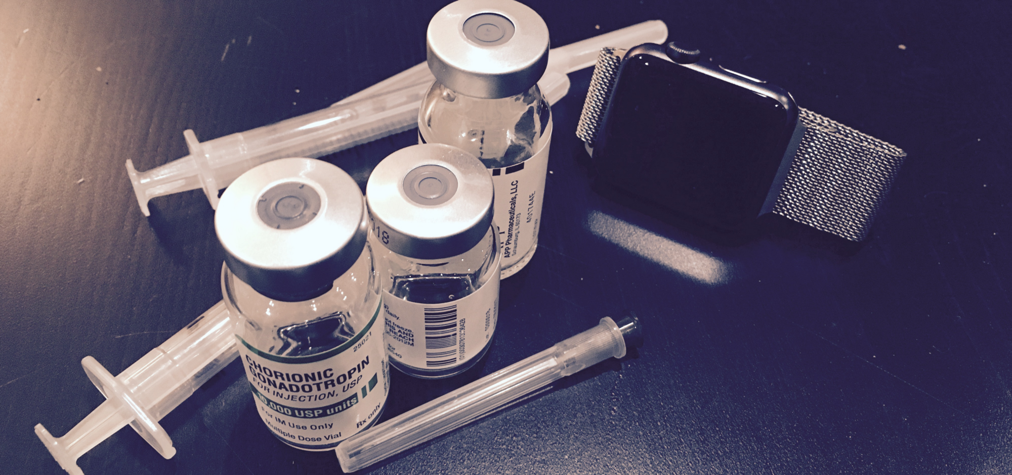 Beating the clock with HCG — one of the hormones used in cryopreservation. (Photo: Aidan Madigan-Curtis)